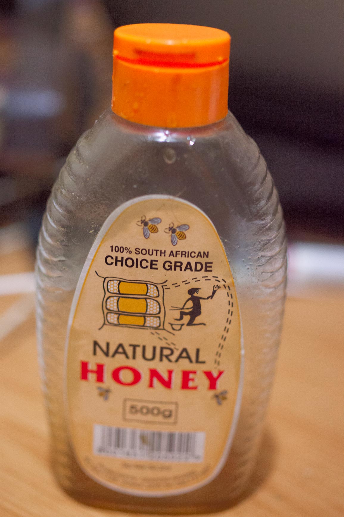 Honey bottle-